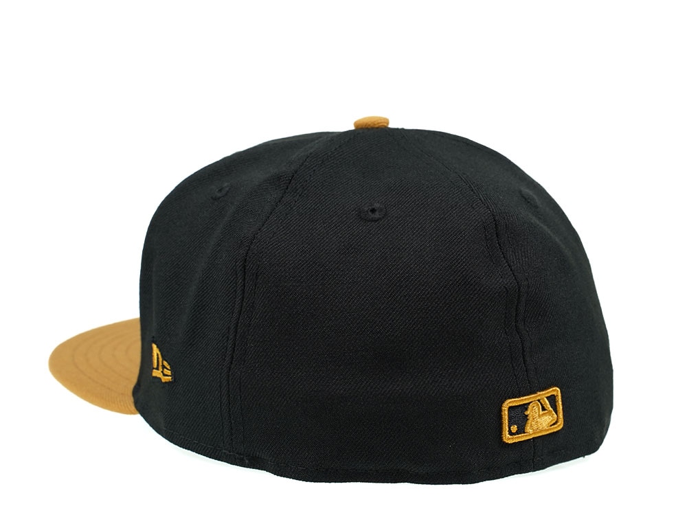 New Era Boston Red Sox Black Panama Tan Edition 59Fifty Fitted Gorra