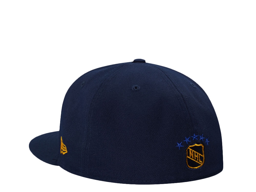 New Era St. Louis Blues Script Metallic Prime Edition 59Fifty Fitted Gorra