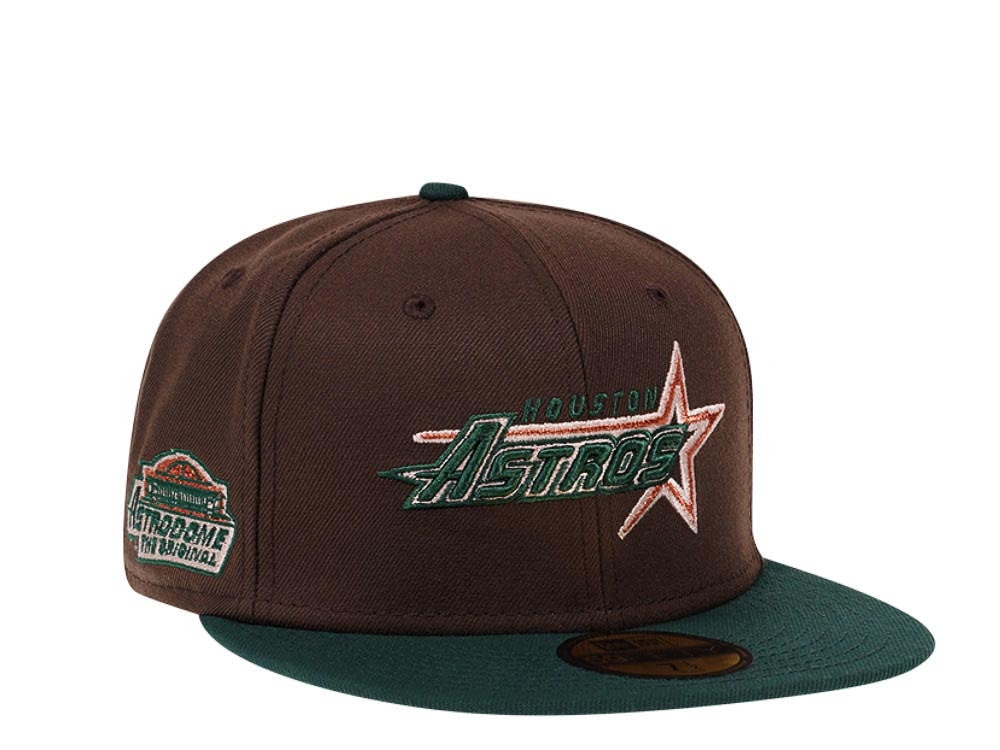 New Era Houston Astros Astrodome Forest Green Prime Edition 59Fifty Fitted Gorra