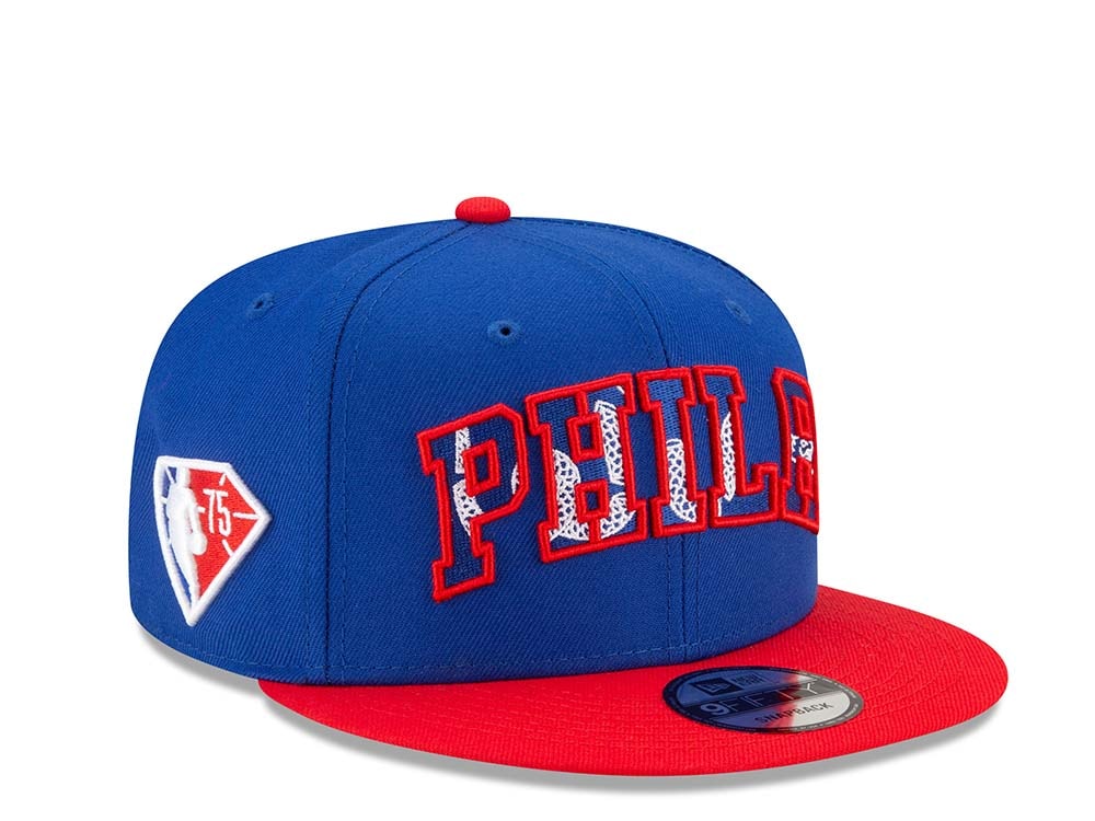 New Era Philadelphia 76ers NBA Draft 21 9Fifty Snapback Gorra
