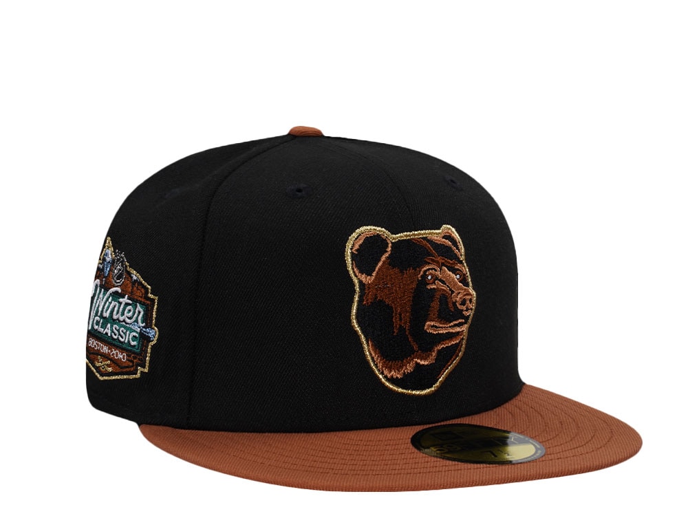 New Era Boston Bruins Winter Classic 2010 Black Two Tone Edition 59Fifty Fitted Gorra