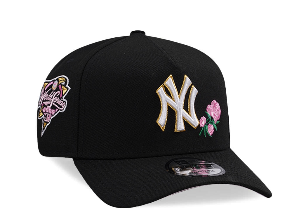 New Era New York Yankees World Series 2020 Black Prime Edition 9Forty A Frame Snapback Gorra