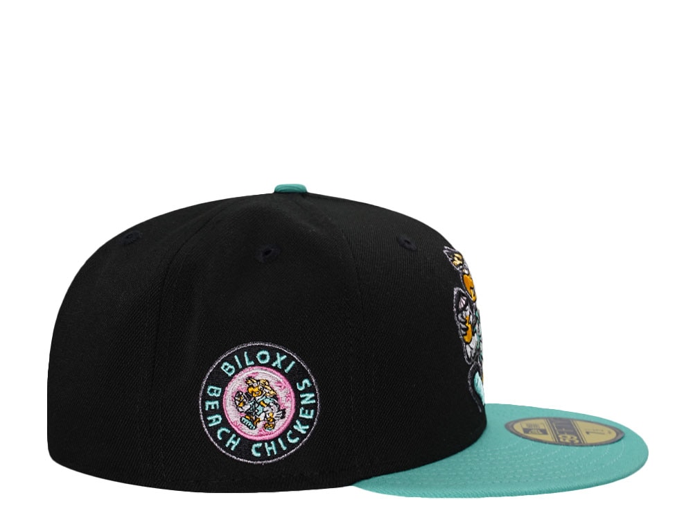 New Era Biloxi Beach Chickens Summer Two Tone Edition 59Fifty Fitted Gorra