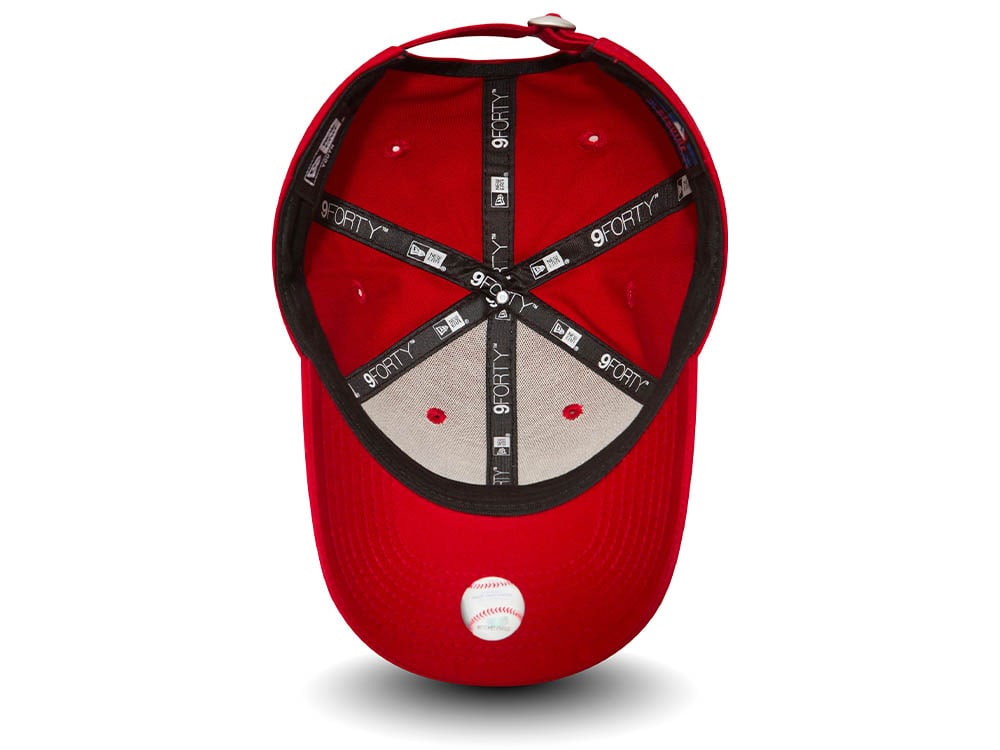 New Era New York Yankees Scarlett Red Kids 9Forty Strapback Gorra