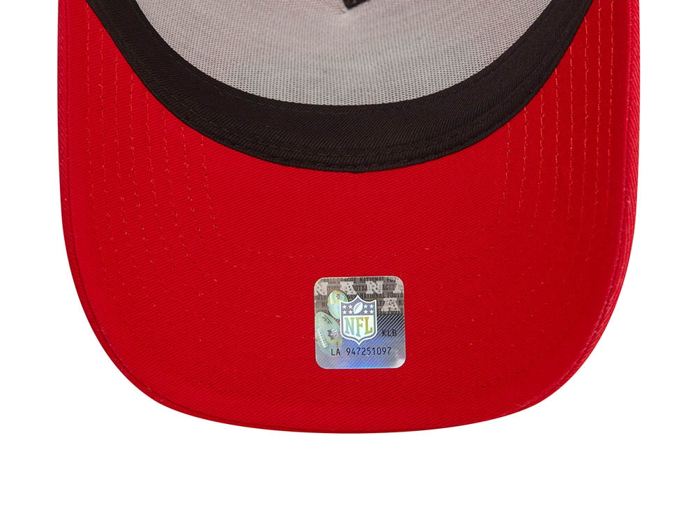New Era Kansas City Chiefs Red A Frame Snapback Gorra