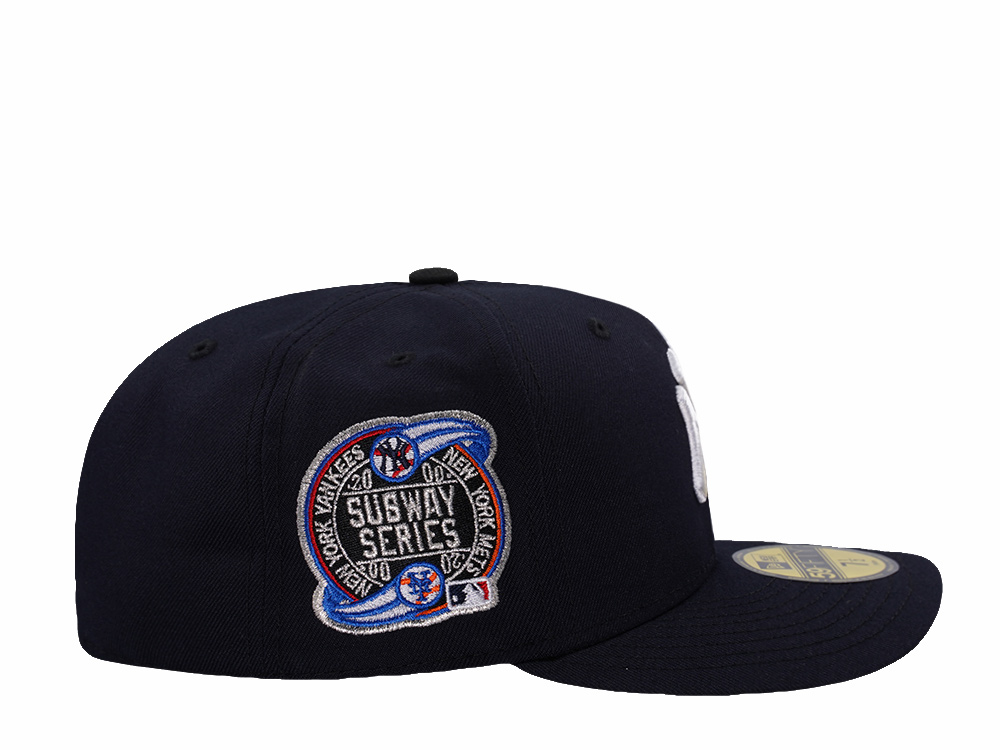 New Era New York Yankees World Series 2000 Navy Prime Edition 59Fifty Pre Curved Fitted Gorra