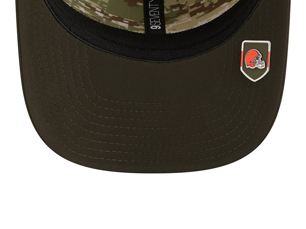 New Era Cleveland Browns Salute To Service 2025 9Seventy Snapback Gorra