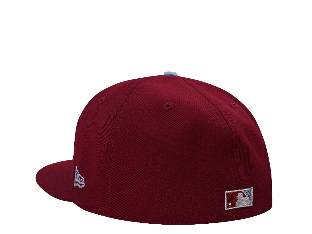 New Era Philadelphia Phillies All Star Game 1996 Cardinal Red Prime Edition 59Fifty Fitted Gorra