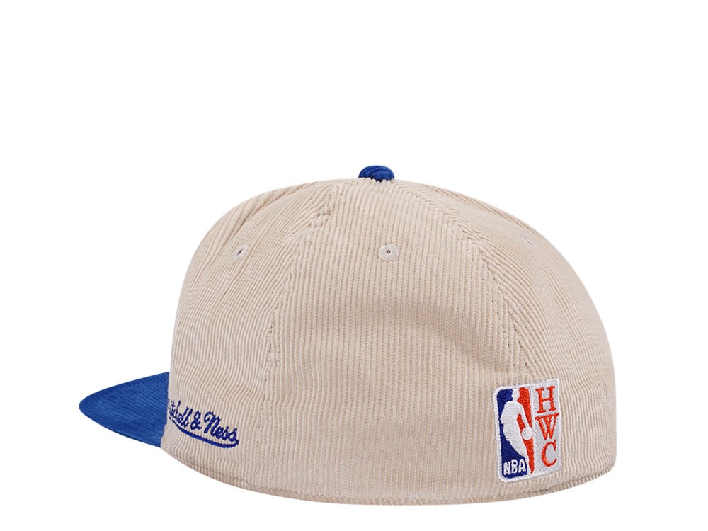 Mitchell & Ness New York Knicks All Star 1998 Two Tone Hardwood Classic Cord Edition Dynasty Fitted Gorra