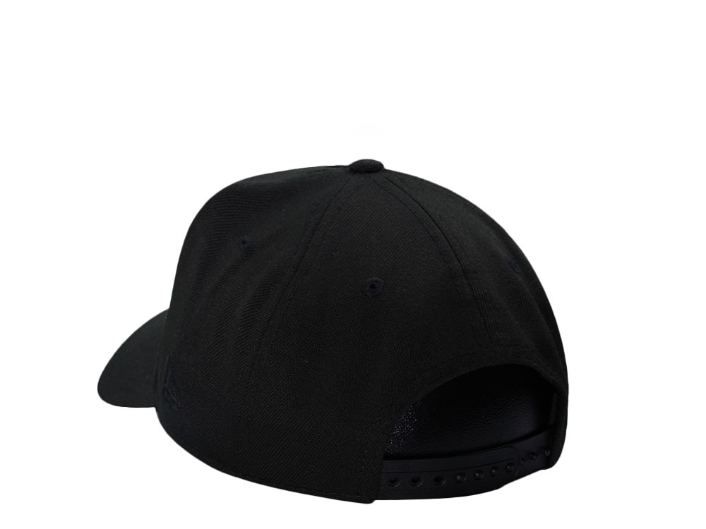 New Era New York Knicks Black Classic Edition 9Forty A Frame Snapback Gorra