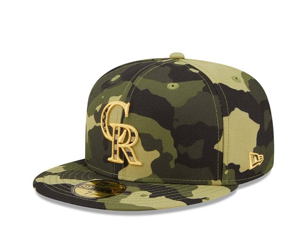New Era Colorado Rockies Armed Forces Day 2022 59Fifty Fitted Gorra