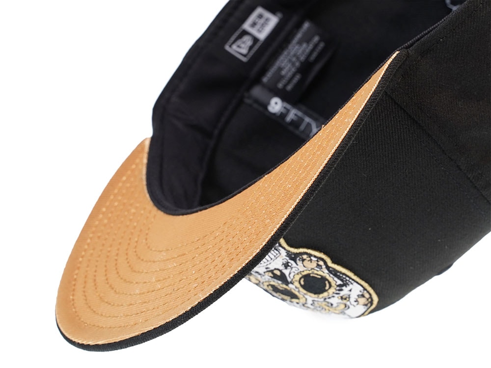 New Era New Orleans Saints Skull Edition 9Fifty Snapback Gorra