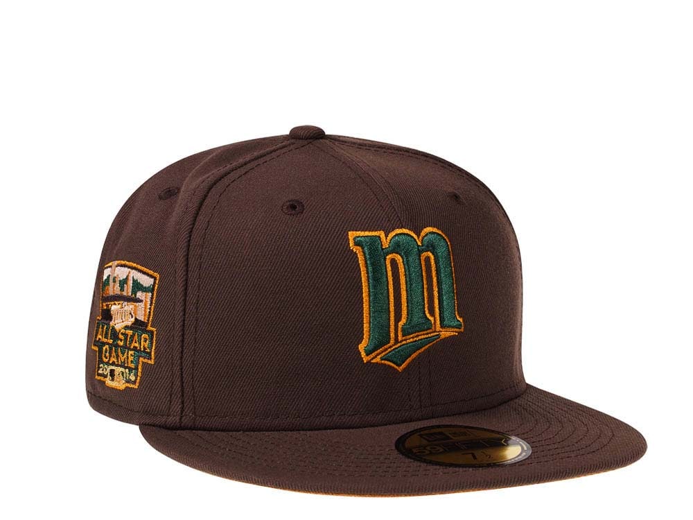 New Era Minnesota Twins All Star Game 2017 Peanut Chocolate Edition 59Fifty Fitted Gorra