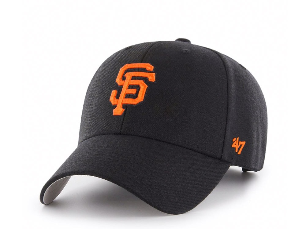 47Brand San Francisco Giants Black Classic Snapback Gorra