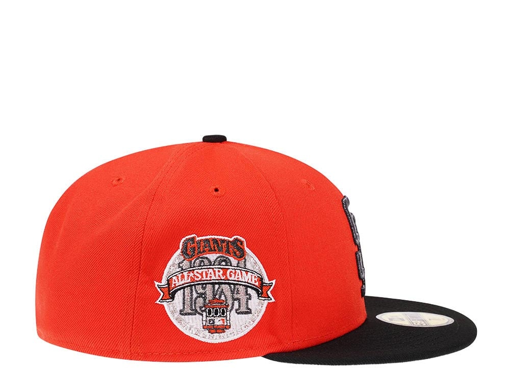 New Era San San Francisco Giants All Star Game 1984 Metallic Two Tone Edition 59Fifty Fitted Gorra