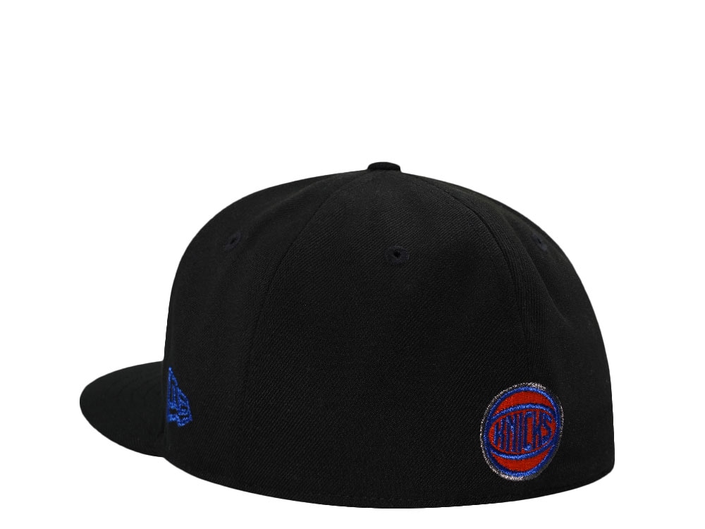 New Era New York Knicks Katakana Script Metallic Black Edition 59Fifty Fitted Gorra