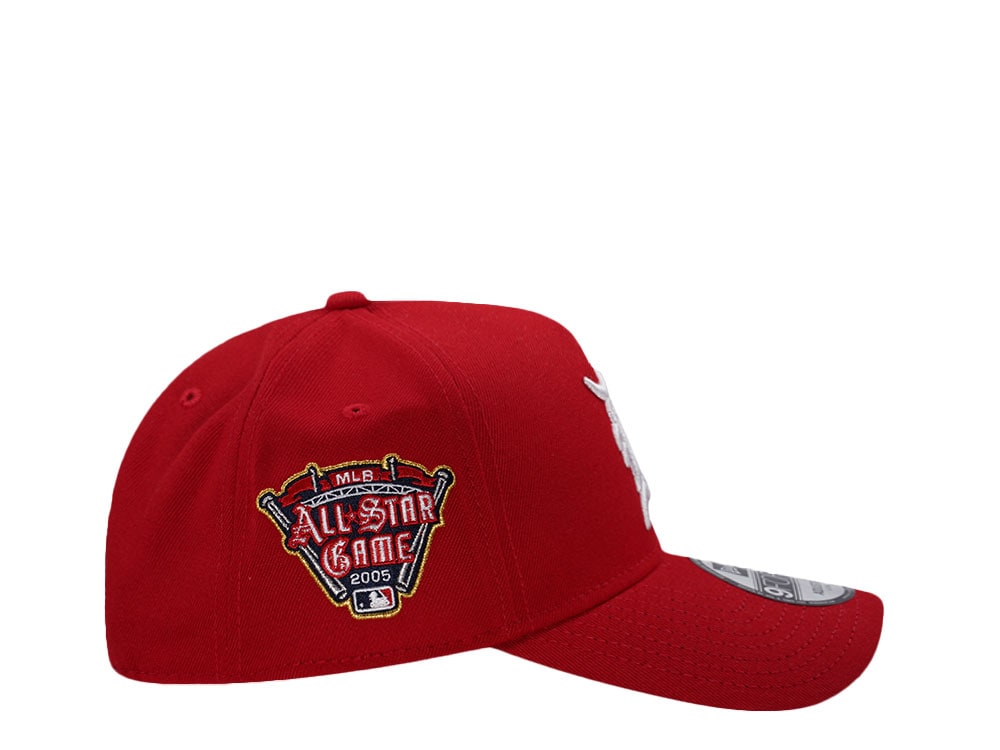 New Era Detroit Tigers All Star Game 2005 Scarlet Edition 9Forty A Frame Snapback Gorra