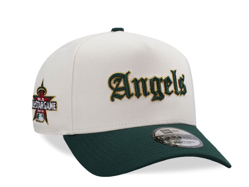New Era Anaheim Angels All Star Game 2010 Chrome Two Tone Edition 9Forty A Frame Snapback Gorra