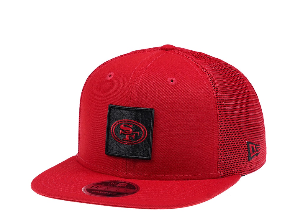 New Era San Francisco 49ers Original Fit Coach Edition 9Fifty Trucker Snapback Gorra