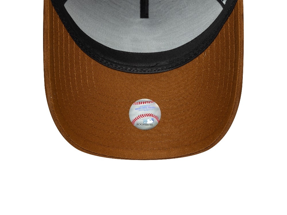 New Era Detroit Tigers Navy Suede Visor 9Forty A Frame Snapback Gorra