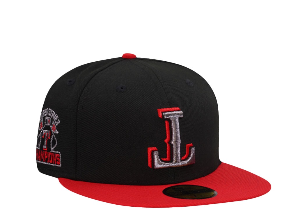 New Era Texas Rangers World Series Champions 2023 Liquid Titanium Two Tone Edition 59Fifty Fitted Gorra