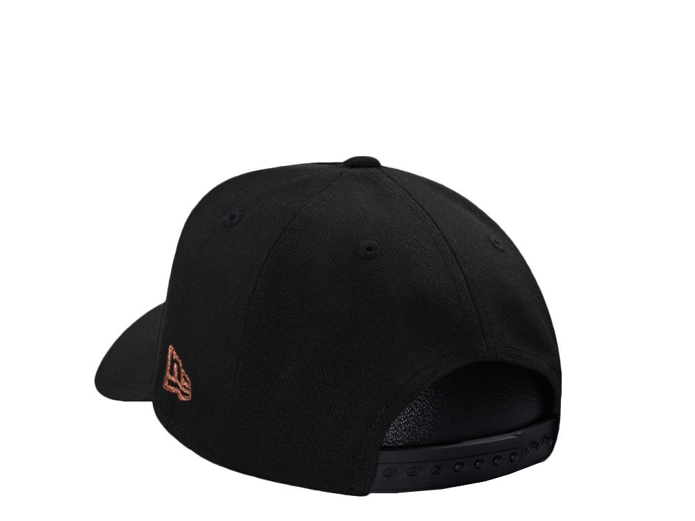 New Era Atlanta Braves World Series 1995 Cow Black Prime Edition 9Forty A Frame Snapback Gorra