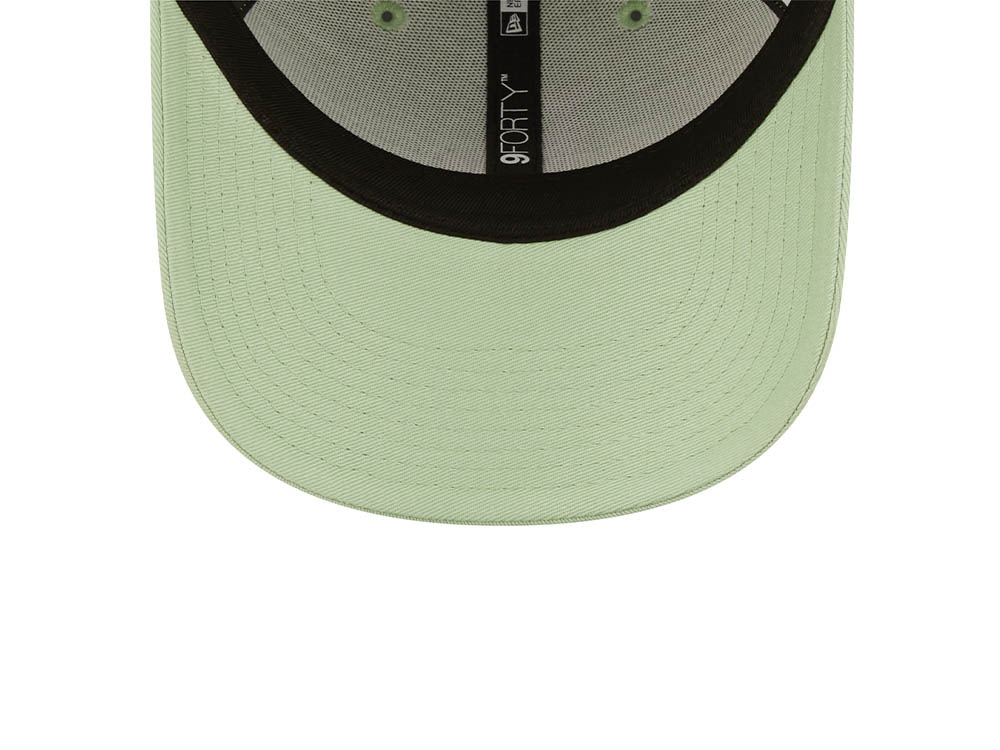 New Era Los Angeles Dodgers League Essential Green Kids Edition 9Fifty Strapback Gorra