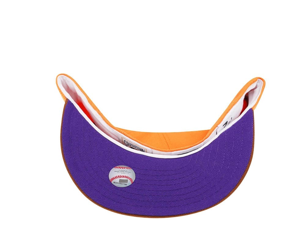 New Era Toronto Blue Jays 25th Anniversary Bourbon Tangerine Prime Edition 59Fifty Fitted Gorra