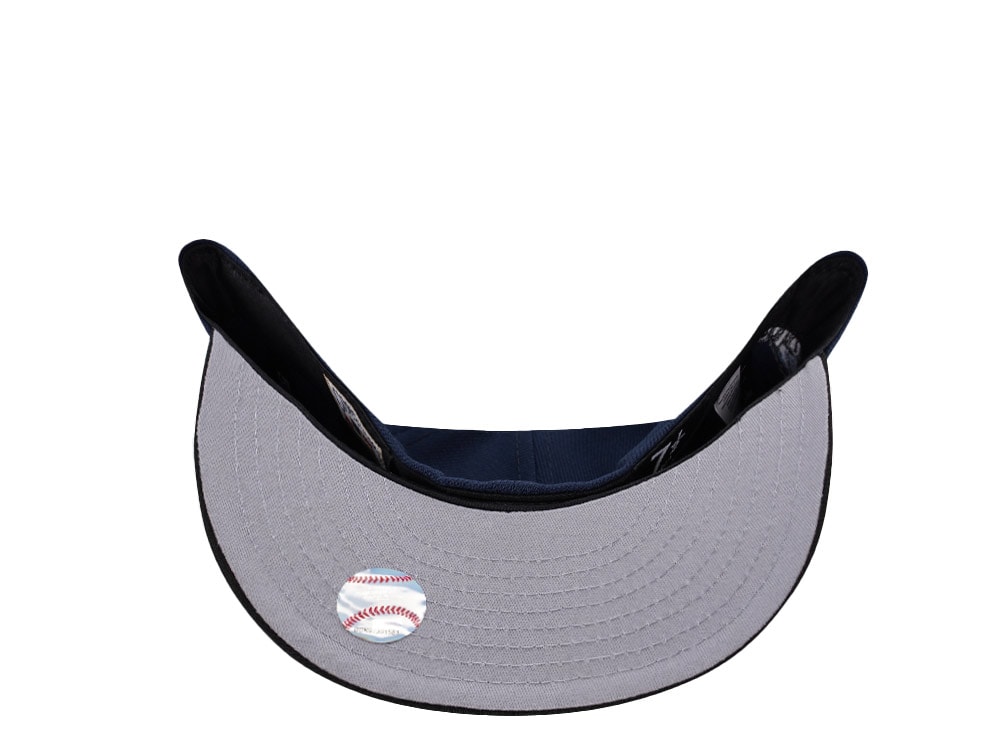 New Era Atlanta Braves World Series 1995 Navy Flame Two Tone Edition 59Fifty Fitted Gorra
