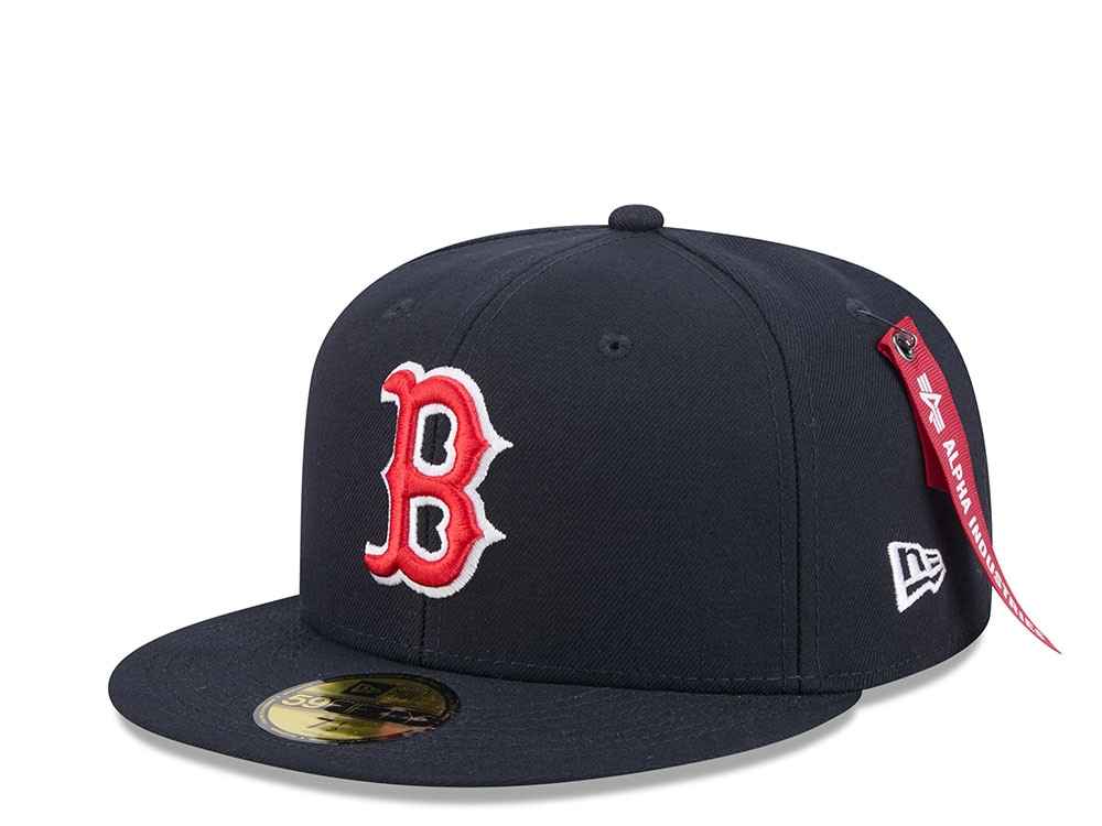 New Era Alpha Industries Boston Red Sox Navy Prime Edition 59Fifty Fitted Gorra