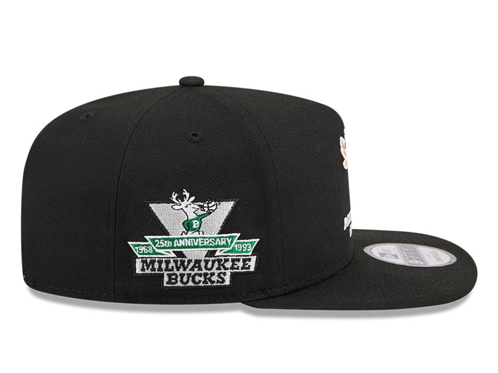 New Era Milwaukee Bucks 25th Anniversary HWC Edition 9Fifty A Frame Snapback Gorra