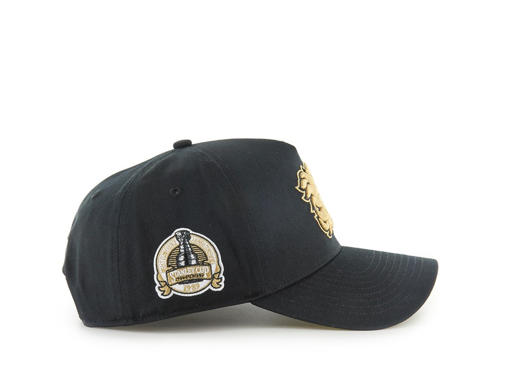 47Brand Calgary Flames Vintage Stanley Black Sure Shot Edition MVP Snapback Gorra