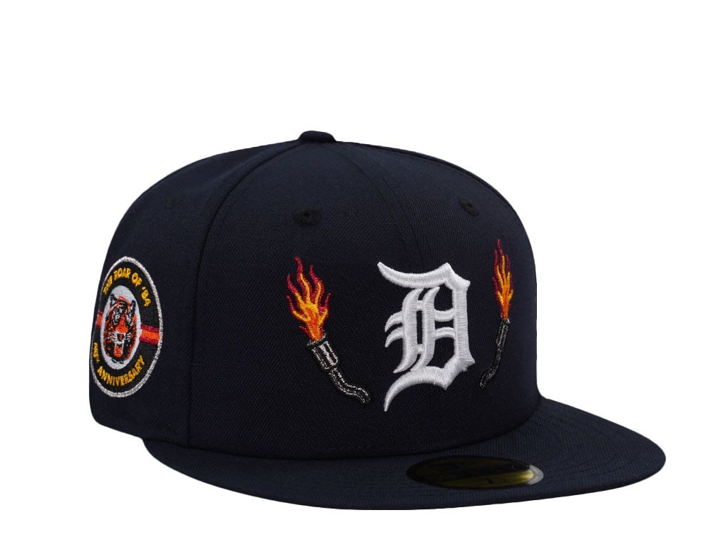 New Era Detroit Tigers 40th Anniversary Navy Prime Edition 59Fifty Fitted Gorra