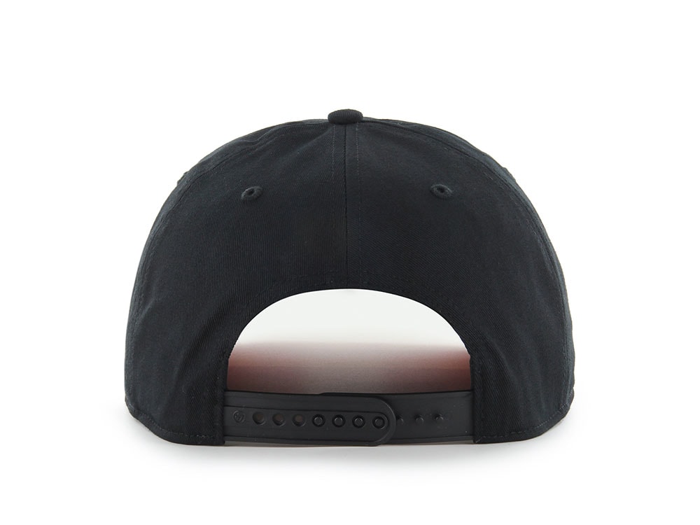 47Brand Chicago Blackhawks Black Hitch Snapback Gorra