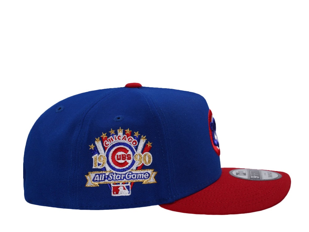 New Era Chicago Cubs All Star Game 1990 Two Tone Edition 9Fifty A Frame Snapback Gorra