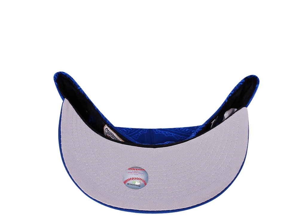 New Era New York Mets Blue MLB Swirl 59Fifty Fitted Gorra