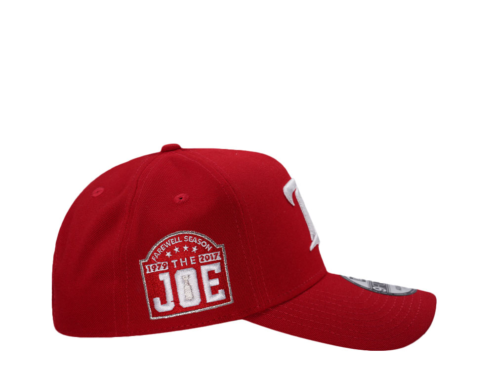 New Era Detroit Red Wings Farewell Season Scarlet Prime Edition 9Forty A Frame Snapback Gorra