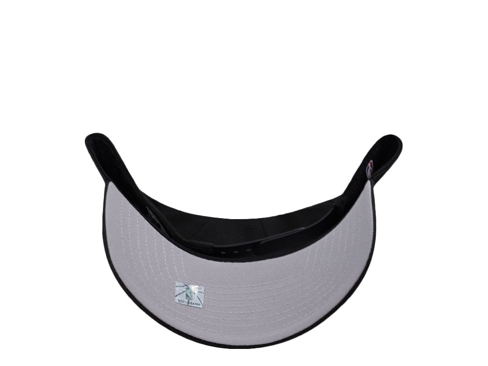 New Era Brooklyn Nets Script Black Prime Edition 9Forty A Frame Snapback Gorra