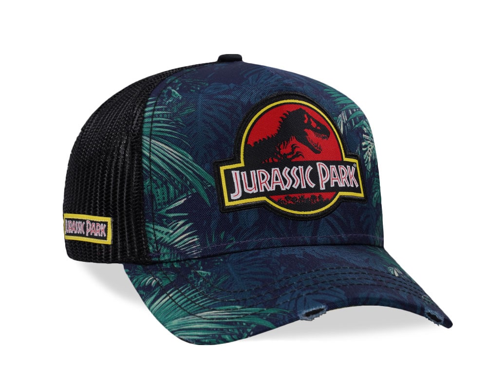 Capslab Jurassic Park Logo Trucker Snapback Gorra