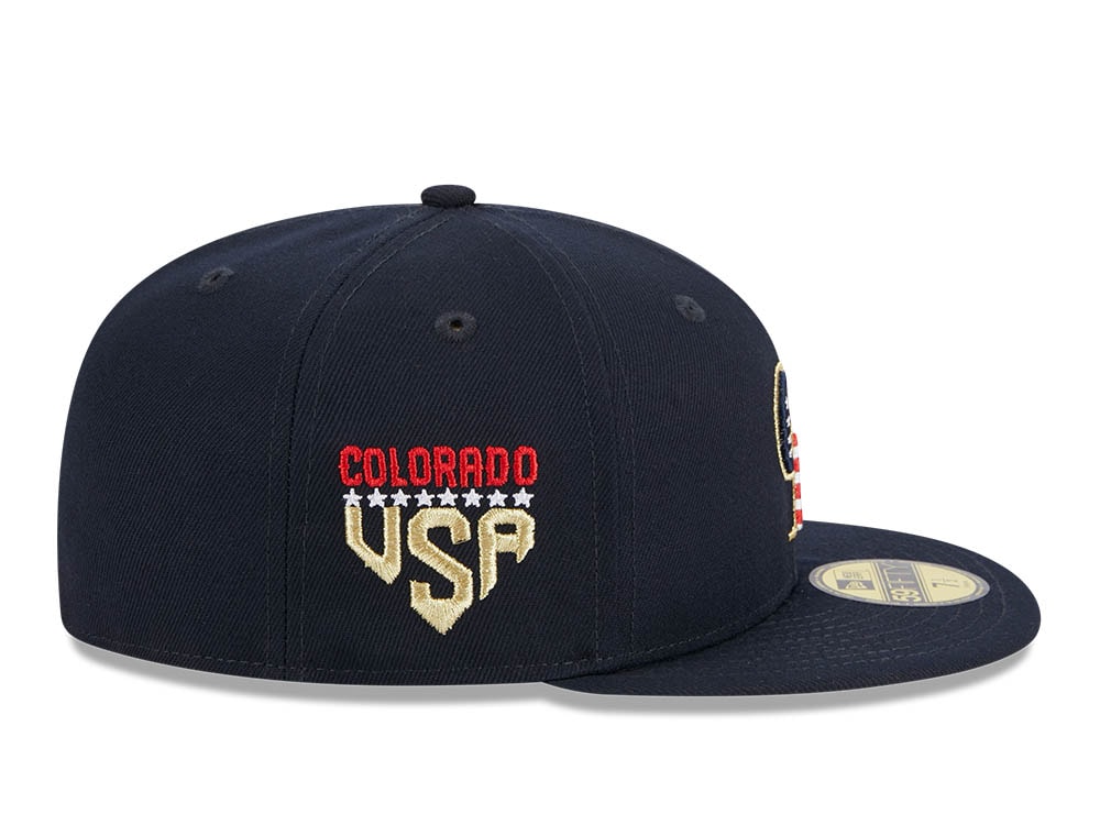 New Era Colorado Rockies 4th of July 23 59Fifty Fitted Gorra