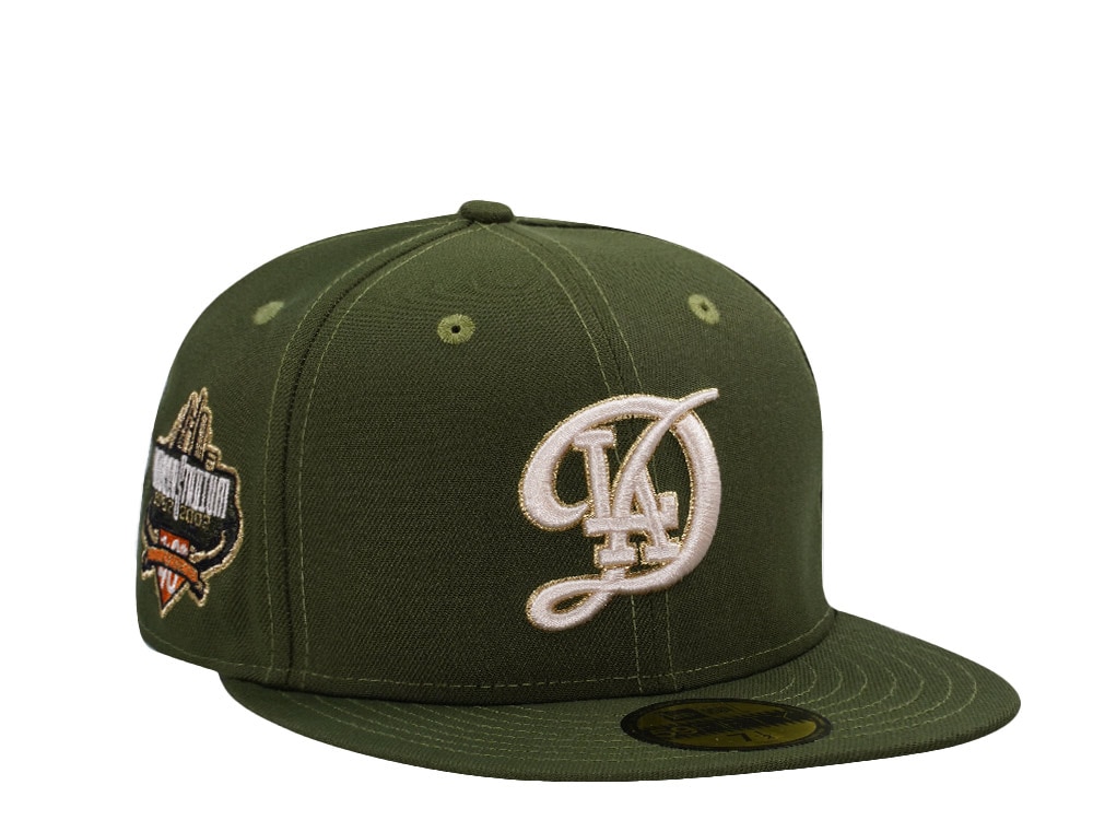 New Era Los Angeles Dodgers Stadium 40th Anniversary Olive Prime Edition 59Fifty Fitted Gorra