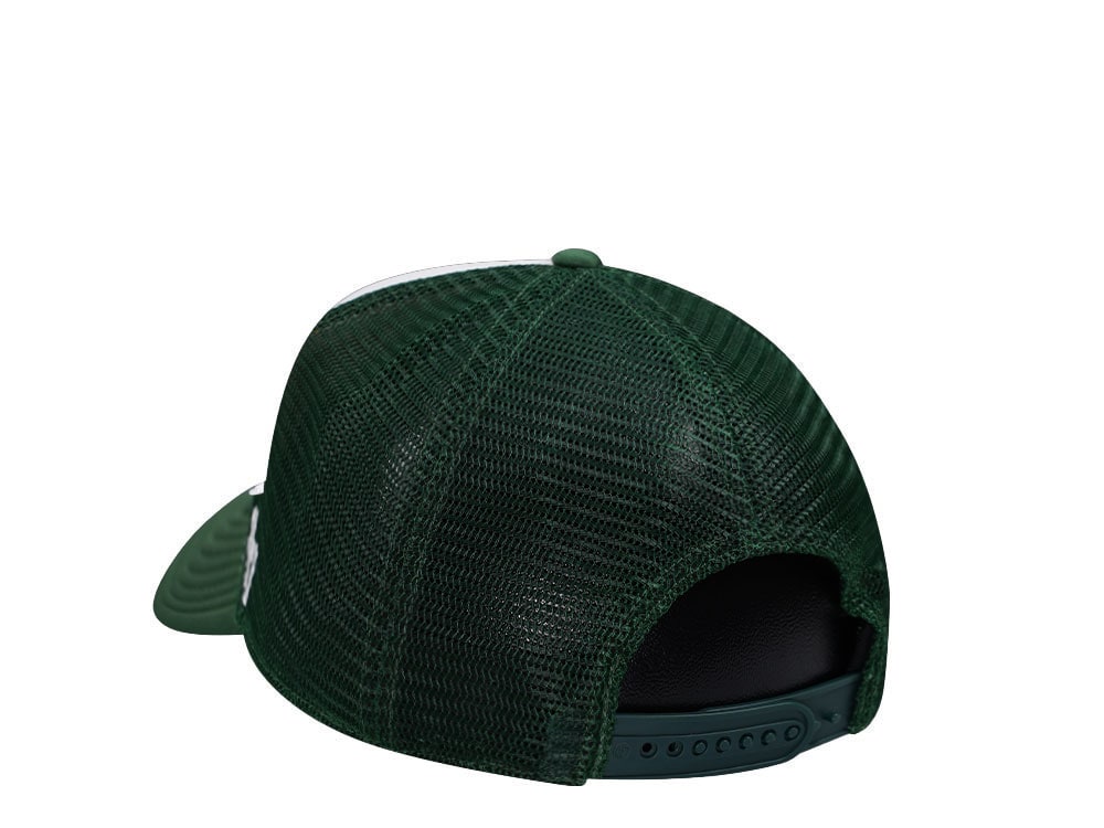 47Brand Oakland Athletics BCPTN World Series Dark Green Foam Champ Offside Trucker Snapback Gorra
