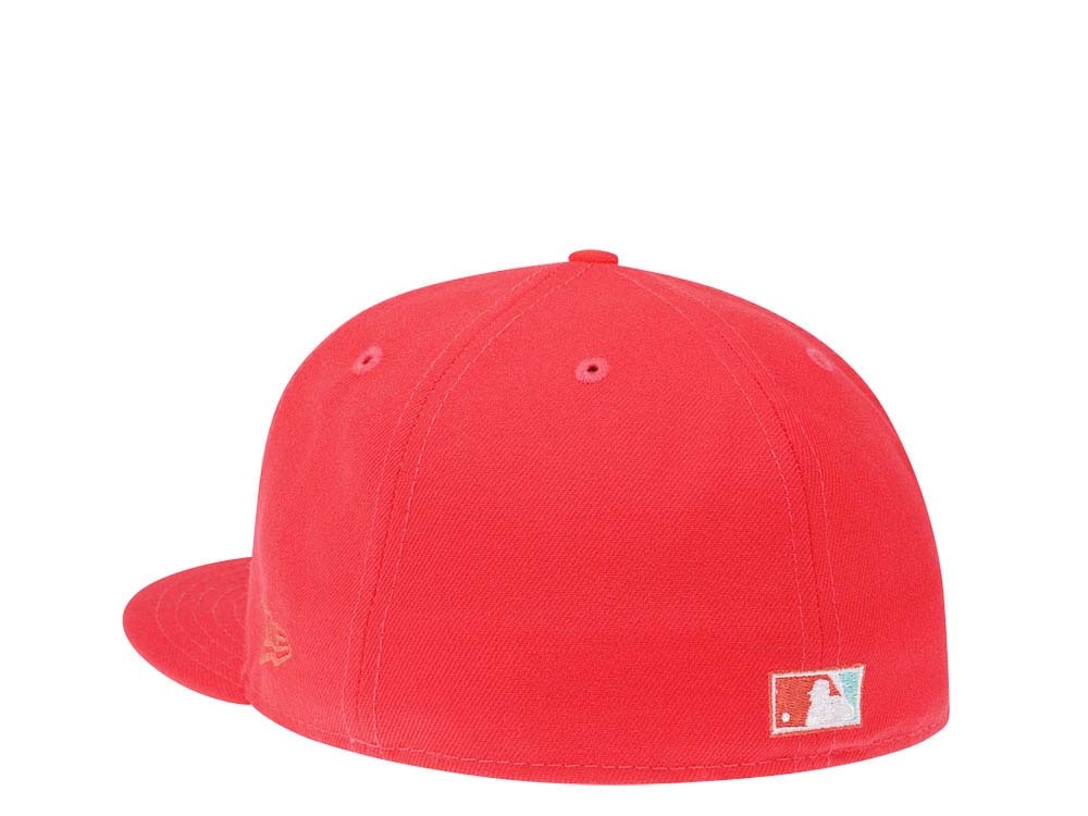 New Era Milwaukee Brewers All Star Game 2012 Lava Mint Edition 59Fifty Fitted Gorra