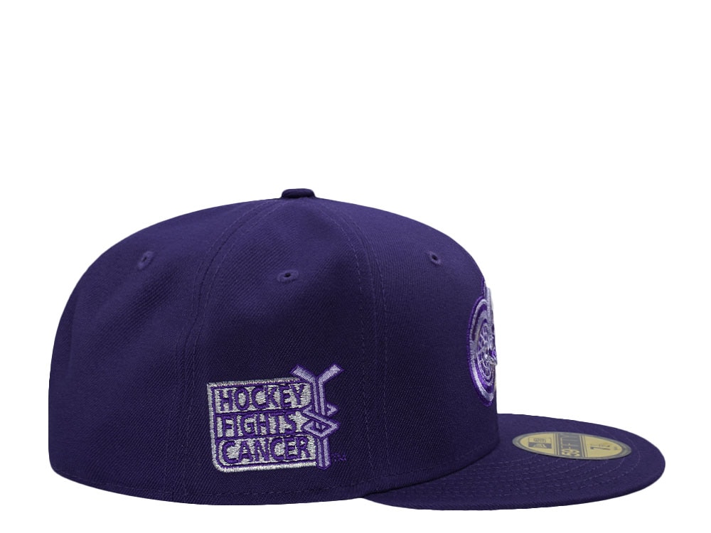 New Era Detroit Red Wings Hockey Fights Cancer Edition 59Fifty Fitted Gorra