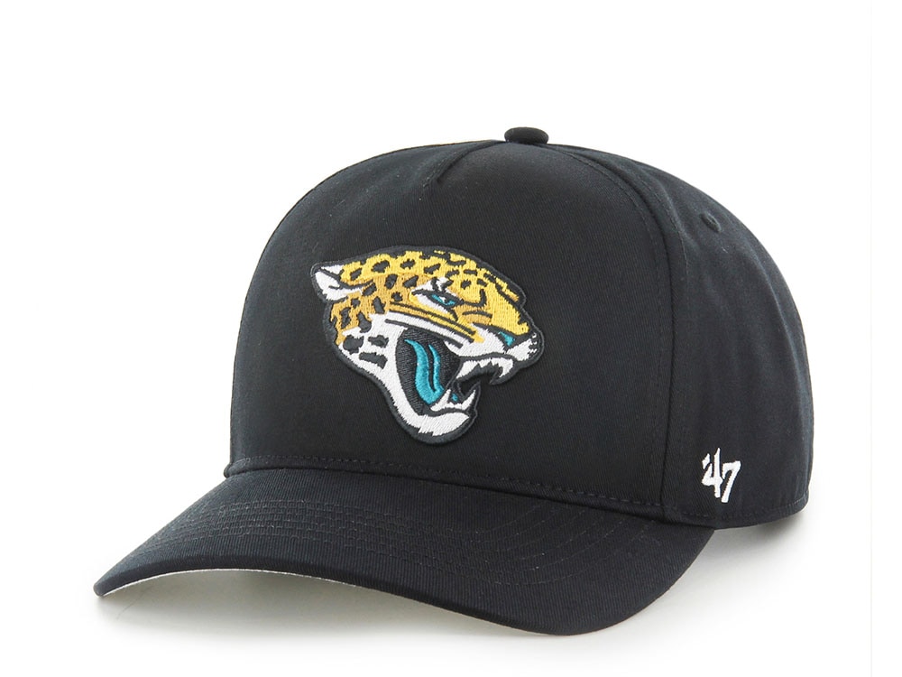 47Brand Jacksonville Jaguars Black Classic Edition Hitch Snapback Gorra