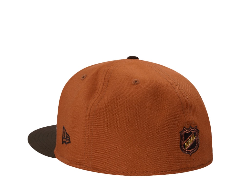 New Era Anaheim Ducks Stadium Series 2014 Brown Two Tone Edition 59Fifty Fitted Gorra