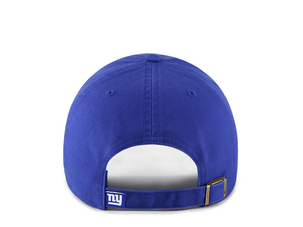 47Brand New York Giants Royal Blue Classic Edition Clean Up Strapback Gorra
