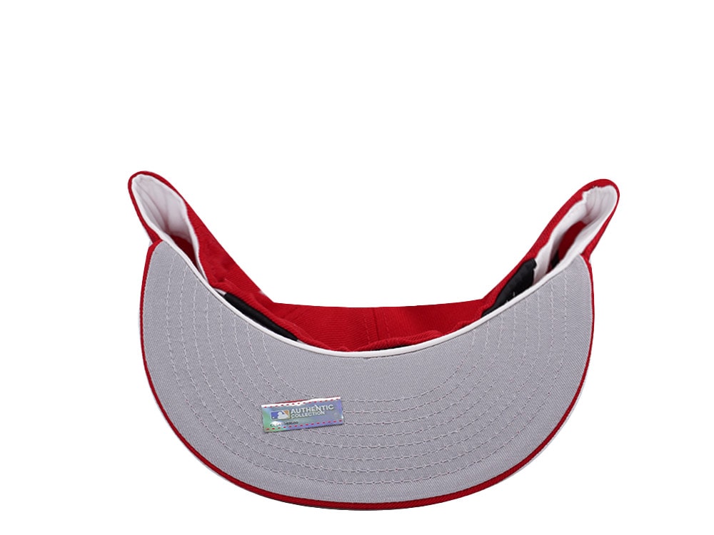 New Era Cincinnati Reds Wool Authentic On-Field Red Prime Edition 59Fifty Fitted Gorra