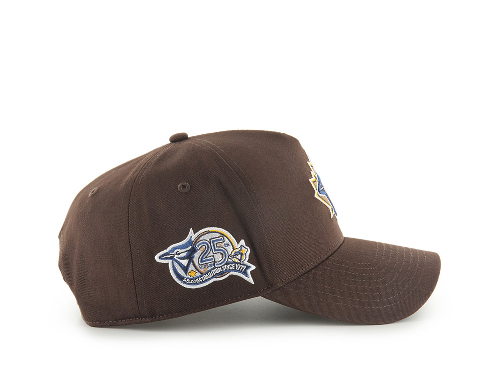 47Brand Toronto Blue Jays Cooperstown Brown Edition MVP Snapback Gorra