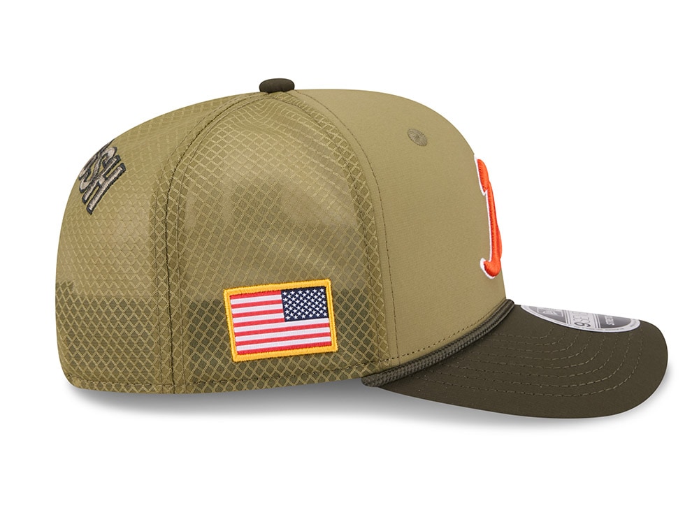 New Era Chicago Bears Salute To Service 2025 9Seventy Snapback Gorra